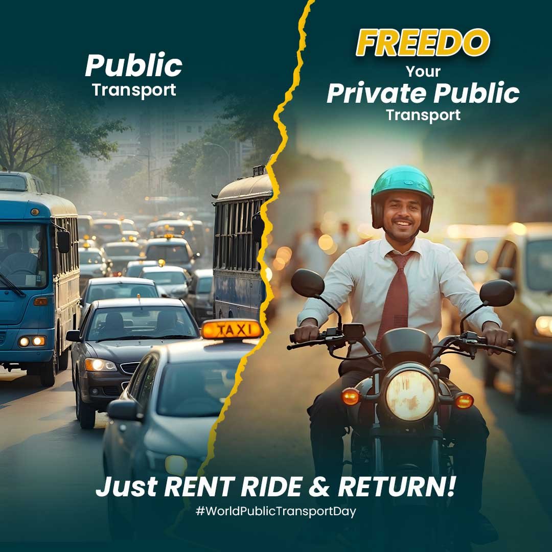 Freedo just rent ride & return